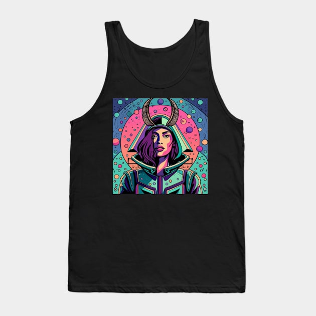 Blazeburner Futurism Robox Character Tank Top by joolsd1@gmail.com